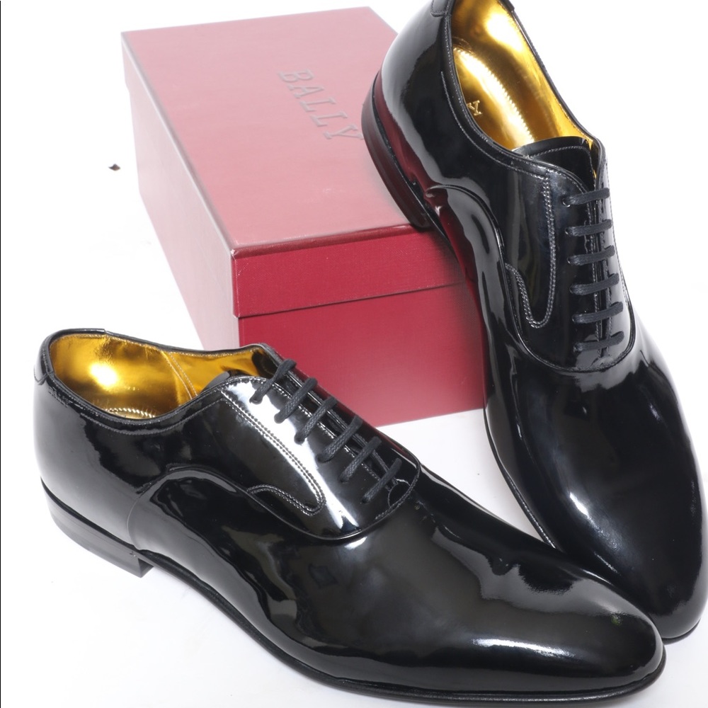 Bally Garrett Patent Leather Tuxedo shoe